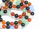 TOKO-BEADS BZ021-24 Natural Stone bead 6.5mm BZ021-24 天然石ビーズ（連） 6.5mm Asian bead & African bead  Handmade,Lampeork,bead,asia,india,ethnic,parts,accessory,beads とんぼ玉,ビーズ,トンボ玉,アジア,インド,エスニック,手作り,パーツ,アクセサリー