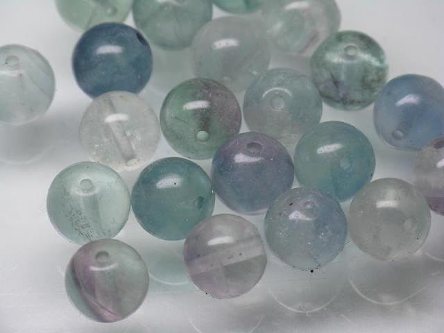 TOKO-BEADS BZ021-55S Fluorite bead 8mm BZ021-55S フローライト（丸玉） 8mm Asian bead & African bead  Handmade,Lampeork,bead,asia,india,ethnic,parts,accessory,beads とんぼ玉,ビーズ,トンボ玉,アジア,インド,エスニック,手作り,パーツ,アクセサリー
