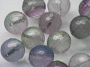 TOKO-BEADS BZ021-59S Fluorite bead 12mm BZ021-59S フローライト（多面カット） 12mm Asian bead & African bead  Handmade,Lampeork,bead,asia,india,ethnic,parts,accessory,beads とんぼ玉,ビーズ,トンボ玉,アジア,インド,エスニック,手作り,パーツ,アクセサリー