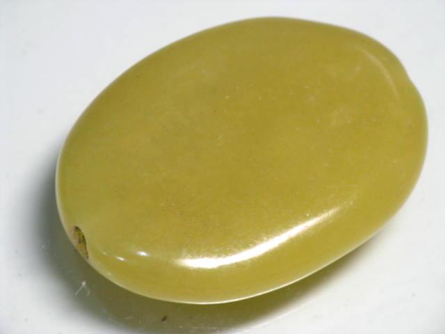TOKO-BEADS BZ101-09 Lemon Stone bead 22mm BZ101-09 レモンストーン 22mm Asian bead & African bead  Handmade,Lampeork,bead,asia,india,ethnic,parts,accessory,beads とんぼ玉,ビーズ,トンボ玉,アジア,インド,エスニック,手作り,パーツ,アクセサリー
