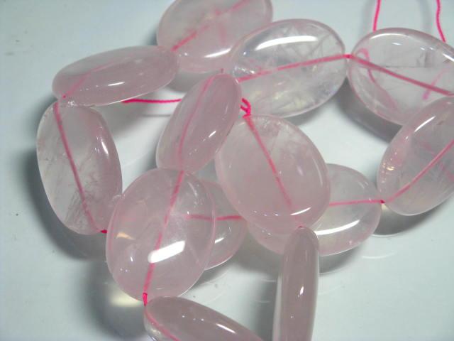 TOKO-BEADS BZ103-03N Rose Qwuartz bead 20mm BZ103-03N ローズクォーツ（連） 20mm Asian bead & African bead  Handmade,Lampeork,bead,asia,india,ethnic,parts,accessory,beads とんぼ玉,ビーズ,トンボ玉,アジア,インド,エスニック,手作り,パーツ,アクセサリー