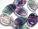 TOKO-BEADS BZ105-03N Fluorite bead (strand) 26mm BZ105-03N フローライト（連） 26mm Asian bead & African bead  Handmade,Lampeork,bead,asia,india,ethnic,parts,accessory,beads とんぼ玉,ビーズ,トンボ玉,アジア,インド,エスニック,手作り,パーツ,アクセサリー