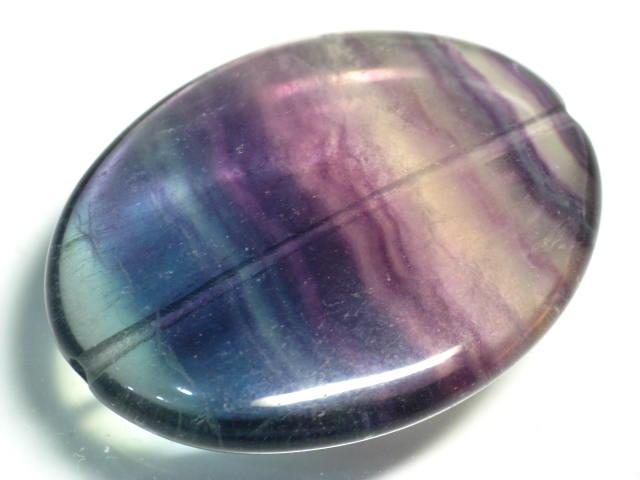 TOKO-BEADS BZ106-05 Fluorite bead 30mm BZ106-05 フローライト 30mm Asian bead & African bead  Handmade,Lampeork,bead,asia,india,ethnic,parts,accessory,beads とんぼ玉,ビーズ,トンボ玉,アジア,インド,エスニック,手作り,パーツ,アクセサリー