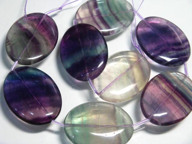 TOKO-BEADS BZ106-02N Fluorite bead (strand) 30mm BZ106-02N フローライト（連） 30mm Asian bead & African bead  Handmade,Lampeork,bead,asia,india,ethnic,parts,accessory,beads とんぼ玉,ビーズ,トンボ玉,アジア,インド,エスニック,手作り,パーツ,アクセサリー