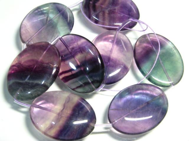 TOKO-BEADS BZ106-04N Fluorite bead (strand) 30mm BZ106-04N フローライト（連） 30mm Asian bead & African bead  Handmade,Lampeork,bead,asia,india,ethnic,parts,accessory,beads とんぼ玉,ビーズ,トンボ玉,アジア,インド,エスニック,手作り,パーツ,アクセサリー