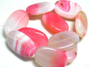 TOKO-BEADS BZ108-02N Agate bead (strand) 25mm BZ108-02N アゲート（連） 25mm Asian bead & African bead  Handmade,Lampeork,bead,asia,india,ethnic,parts,accessory,beads とんぼ玉,ビーズ,トンボ玉,アジア,インド,エスニック,手作り,パーツ,アクセサリー