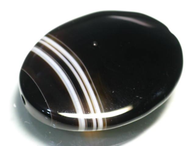 TOKO-BEADS BZ118-07 Agate bead 30mm BZ118-07 アゲート 30mm Asian bead & African bead  Handmade,Lampeork,bead,asia,india,ethnic,parts,accessory,beads とんぼ玉,ビーズ,トンボ玉,アジア,インド,エスニック,手作り,パーツ,アクセサリー