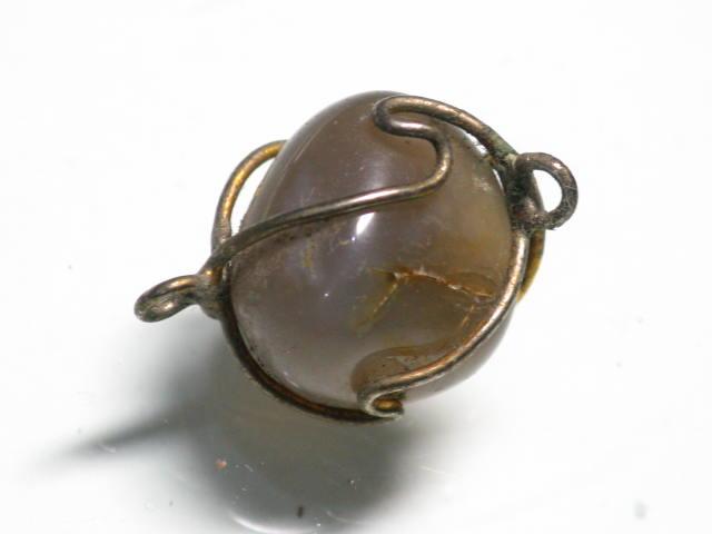 TOKO-BEADS BZ120-45 Natural Stone Charm 22mm BZ120-45 天然石チャーム 22mm Asian bead & African bead  Handmade,Lampeork,bead,asia,india,ethnic,parts,accessory,beads とんぼ玉,ビーズ,トンボ玉,アジア,インド,エスニック,手作り,パーツ,アクセサリー