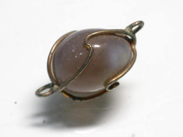 TOKO-BEADS BZ120-47 Natural Stone Charm 22mm BZ120-47 天然石チャーム 22mm Asian bead & African bead  Handmade,Lampeork,bead,asia,india,ethnic,parts,accessory,beads とんぼ玉,ビーズ,トンボ玉,アジア,インド,エスニック,手作り,パーツ,アクセサリー