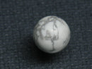 TOKO-BEADS BZ310-16S Howlite bead 10mm BZ310-16S ハウライト（菱苦土石）ビーズ 10mm Asian bead & African bead  Handmade,Lampeork,bead,asia,india,ethnic,parts,accessory,beads とんぼ玉,ビーズ,トンボ玉,アジア,インド,エスニック,手作り,パーツ,アクセサリー