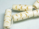 TOKO-BEADS CB033P Bone bead 8mm CB033P ボーンビーズ（43g 約20個） 8mm Asian bead & African bead  Handmade,Lampeork,bead,asia,india,ethnic,parts,accessory,beads とんぼ玉,ビーズ,トンボ玉,アジア,インド,エスニック,手作り,パーツ,アクセサリー