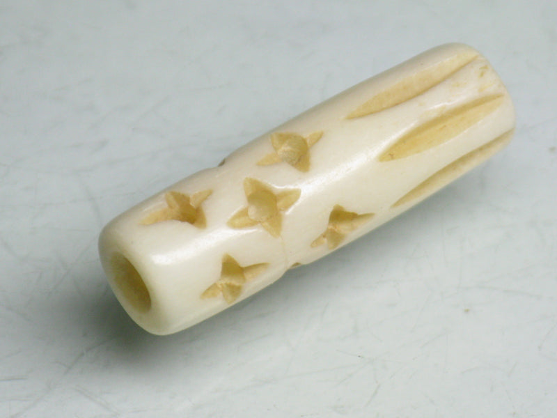 TOKO-BEADS CB034 Bone bead 9mm CB034 ボーンビーズ 9mm Asian bead & African bead  Handmade,Lampeork,bead,asia,india,ethnic,parts,accessory,beads とんぼ玉,ビーズ,トンボ玉,アジア,インド,エスニック,手作り,パーツ,アクセサリー