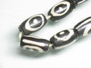 TOKO-BEADS CB039P Batik Bone bead 6mm CB039P ボーンビーズ（27g 約40個） 6mm Asian bead & African bead  Handmade,Lampeork,bead,asia,india,ethnic,parts,accessory,beads とんぼ玉,ビーズ,トンボ玉,アジア,インド,エスニック,手作り,パーツ,アクセサリー