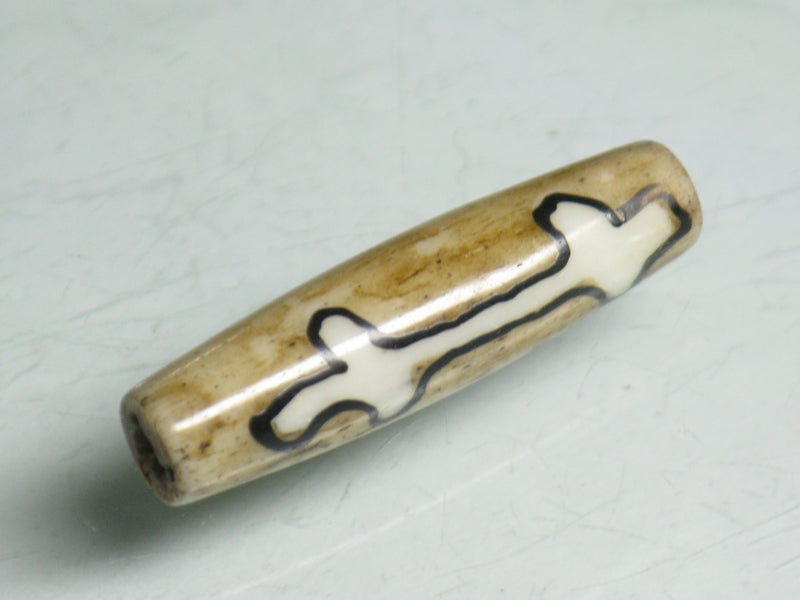 TOKO-BEADS CB048 Bone bead 6mm CB048 ボーンビーズ 6mm Asian bead & African bead  Handmade,Lampeork,bead,asia,india,ethnic,parts,accessory,beads とんぼ玉,ビーズ,トンボ玉,アジア,インド,エスニック,手作り,パーツ,アクセサリー