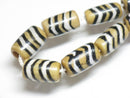 TOKO-BEADS CB065-01N Batik Bone bead (Strand) 6mm CB065-01N バティックボーンビーズ（連） 6mm Asian bead & African bead  Handmade,Lampeork,bead,asia,india,ethnic,parts,accessory,beads とんぼ玉,ビーズ,トンボ玉,アジア,インド,エスニック,手作り,パーツ,アクセサリー