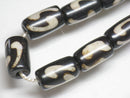 TOKO-BEADS CB065-06N Batik Bone bead (Strand) 6~7mm CB065-06N バティックボーンビーズ（連） 6~7mm Asian bead & African bead  Handmade,Lampeork,bead,asia,india,ethnic,parts,accessory,beads とんぼ玉,ビーズ,トンボ玉,アジア,インド,エスニック,手作り,パーツ,アクセサリー