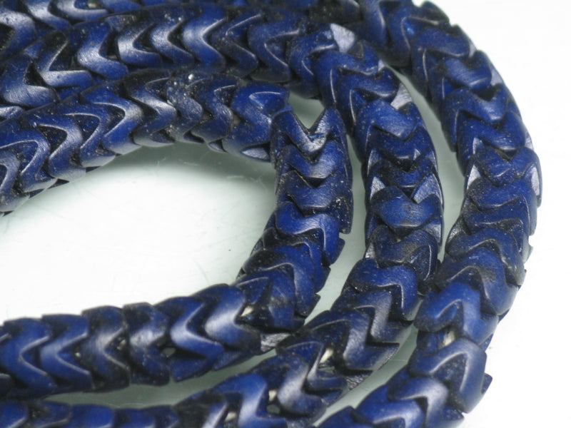 TOKO-BEADS CB102N Bone bead 8mm CB102N スネークビーズ（ボーン）（連） 8mm Asian bead & African bead  Handmade,Lampeork,bead,asia,india,ethnic,parts,accessory,beads とんぼ玉,ビーズ,トンボ玉,アジア,インド,エスニック,手作り,パーツ,アクセサリー