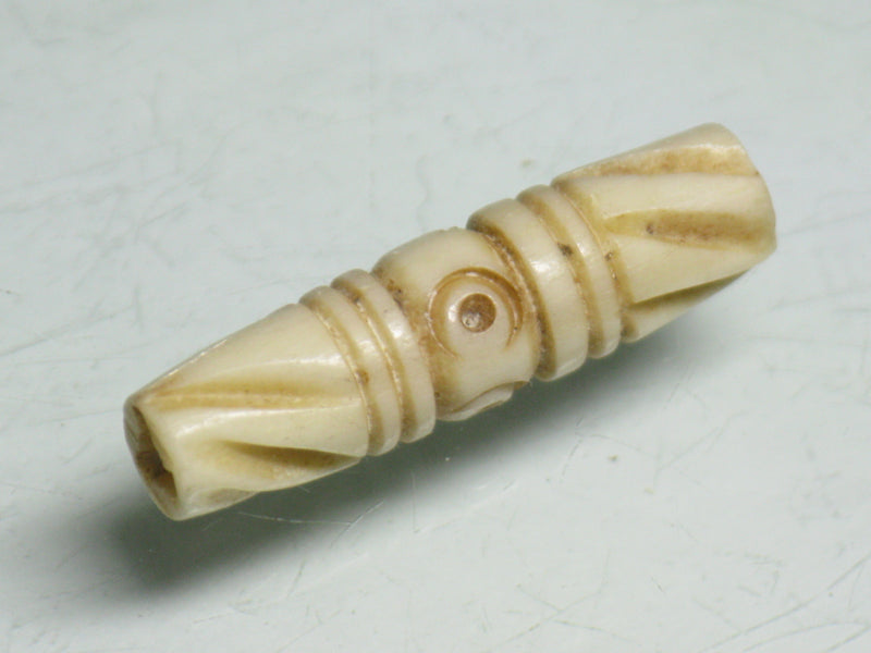 TOKO-BEADS CB126 Bone bead 7mm CB126 ボーンビーズ 7mm Asian bead & African bead  Handmade,Lampeork,bead,asia,india,ethnic,parts,accessory,beads とんぼ玉,ビーズ,トンボ玉,アジア,インド,エスニック,手作り,パーツ,アクセサリー
