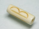 TOKO-BEADS CB134-02 Bone bead (Alphabet  B） 8~9mm CB134-02 ボーンビーズ（アルファベット B） 8~9mm Asian bead & African bead  Handmade,Lampeork,bead,asia,india,ethnic,parts,accessory,beads とんぼ玉,ビーズ,トンボ玉,アジア,インド,エスニック,手作り,パーツ,アクセサリー