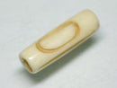 TOKO-BEADS CB134-04 Bone bead (Alphabet  D） 8~9mm CB134-04 ボーンビーズ（アルファベット D） 8~9mm Asian bead & African bead  Handmade,Lampeork,bead,asia,india,ethnic,parts,accessory,beads とんぼ玉,ビーズ,トンボ玉,アジア,インド,エスニック,手作り,パーツ,アクセサリー