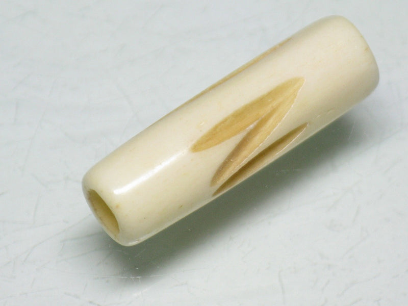 TOKO-BEADS CB134-14 Bone bead (Alphabet  N） 8~9mm CB134-14 ボーンビーズ（アルファベット N） 8~9mm Asian bead & African bead  Handmade,Lampeork,bead,asia,india,ethnic,parts,accessory,beads とんぼ玉,ビーズ,トンボ玉,アジア,インド,エスニック,手作り,パーツ,アクセサリー