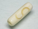 TOKO-BEADS CB134-19 Bone bead (Alphabet  S） 8~9mm CB134-19 ボーンビーズ（アルファベット S） 8~9mm Asian bead & African bead  Handmade,Lampeork,bead,asia,india,ethnic,parts,accessory,beads とんぼ玉,ビーズ,トンボ玉,アジア,インド,エスニック,手作り,パーツ,アクセサリー