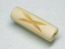TOKO-BEADS CB134-24 Bone bead (Alphabet  X） 8~9mm CB134-24 ボーンビーズ（アルファベット X） 8~9mm Asian bead & African bead  Handmade,Lampeork,bead,asia,india,ethnic,parts,accessory,beads とんぼ玉,ビーズ,トンボ玉,アジア,インド,エスニック,手作り,パーツ,アクセサリー