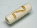 TOKO-BEADS CB134-26 Bone bead (Alphabet  Z） 8~9mm CB134-26 ボーンビーズ（アルファベット Z） 8~9mm Asian bead & African bead  Handmade,Lampeork,bead,asia,india,ethnic,parts,accessory,beads とんぼ玉,ビーズ,トンボ玉,アジア,インド,エスニック,手作り,パーツ,アクセサリー