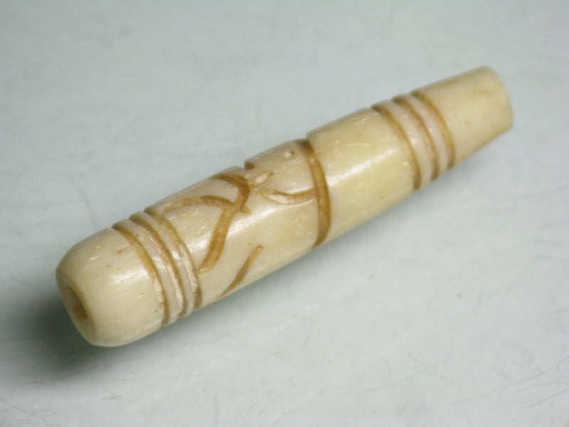 TOKO-BEADS CB141 Bone bead 8.5mm CB141 ボーンビーズ 8.5mm Asian bead & African bead  Handmade,Lampeork,bead,asia,india,ethnic,parts,accessory,beads とんぼ玉,ビーズ,トンボ玉,アジア,インド,エスニック,手作り,パーツ,アクセサリー