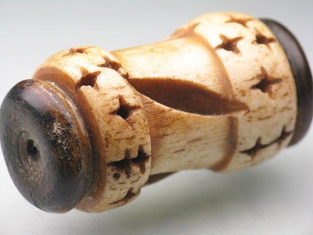 TOKO-BEADS CB151-12 Bone bead 20mm CB151-12 ボーンビーズ 20mm Asian bead & African bead  Handmade,Lampeork,bead,asia,india,ethnic,parts,accessory,beads とんぼ玉,ビーズ,トンボ玉,アジア,インド,エスニック,手作り,パーツ,アクセサリー
