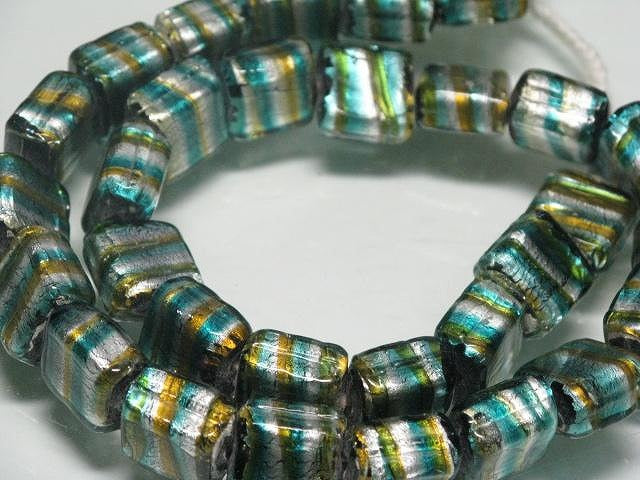 | TOKO-BEADS |CG606N インドビーズ（30個パック） 13mmとんぼ玉,ビーズ,トンボ玉,アジア,インド,エスニック,手作り,パーツ,アクセサリー