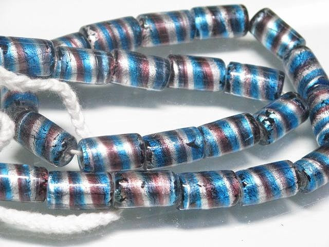 | TOKO-BEADS |CG609N インドビーズ（24個パック） 9mmとんぼ玉,ビーズ,トンボ玉,アジア,インド,エスニック,手作り,パーツ,アクセサリー