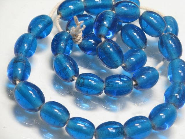 | TOKO-BEADS |CG623N インドビーズ（30個パック） 10mmとんぼ玉,ビーズ,トンボ玉,アジア,インド,エスニック,手作り,パーツ,アクセサリー