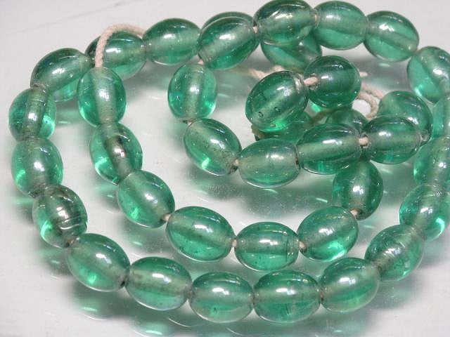 | TOKO-BEADS |CG625N インドビーズ（40個パック） 9mmとんぼ玉,ビーズ,トンボ玉,アジア,インド,エスニック,手作り,パーツ,アクセサリー