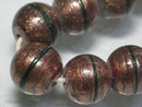 TOKO-BEADS CG637N Indian bead(30pcs) 14.5mm CG637N インドビーズ（30個パック） 14.5mm Asian bead & African bead  Handmade,Lampeork,bead,asia,india,ethnic,parts,accessory,beads とんぼ玉,ビーズ,トンボ玉,アジア,インド,エスニック,手作り,パーツ,アクセサリー