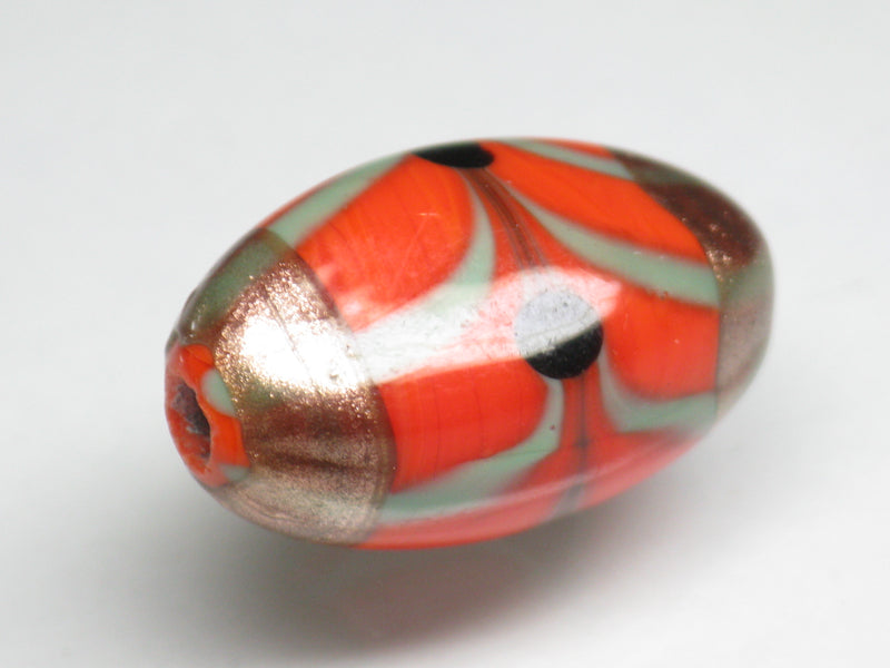 TOKO-BEADS CG650 Indian bead 14mm CG650 インドビーズ 14mm Asian bead & African bead  Handmade,Lampeork,bead,asia,india,ethnic,parts,accessory,beads とんぼ玉,ビーズ,トンボ玉,アジア,インド,エスニック,手作り,パーツ,アクセサリー