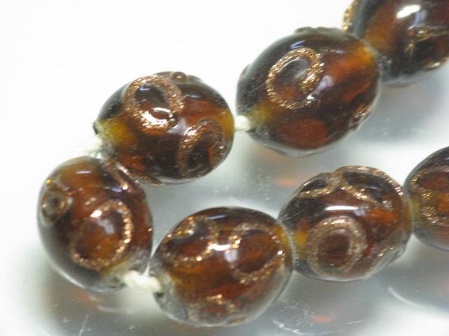 TOKO-BEADS CG656N Indian bead(35pcs) 14mm CG656N インドビーズ（35個パック） 14mm Asian bead & African bead  Handmade,Lampeork,bead,asia,india,ethnic,parts,accessory,beads とんぼ玉,ビーズ,トンボ玉,アジア,インド,エスニック,手作り,パーツ,アクセサリー