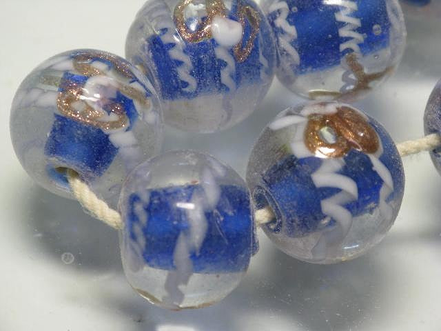 TOKO-BEADS CG657N Indian bead(33pcs) 14mm CG657N インドビーズ（33個パック） 14mm Asian bead & African bead  Handmade,Lampeork,bead,asia,india,ethnic,parts,accessory,beads とんぼ玉,ビーズ,トンボ玉,アジア,インド,エスニック,手作り,パーツ,アクセサリー