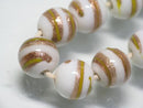 TOKO-BEADS CG666N Indian bead(40pcs) 12mm CG666N インドビーズ（40個パック） 12mm Asian bead & African bead  Handmade,Lampeork,bead,asia,india,ethnic,parts,accessory,beads とんぼ玉,ビーズ,トンボ玉,アジア,インド,エスニック,手作り,パーツ,アクセサリー