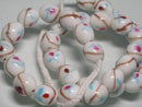 TOKO-BEADS CG678N Indian bead(32pcs) 10mm CG678N インドビーズ（32個パック） 10mm Asian bead & African bead  Handmade,Lampeork,bead,asia,india,ethnic,parts,accessory,beads とんぼ玉,ビーズ,トンボ玉,アジア,インド,エスニック,手作り,パーツ,アクセサリー