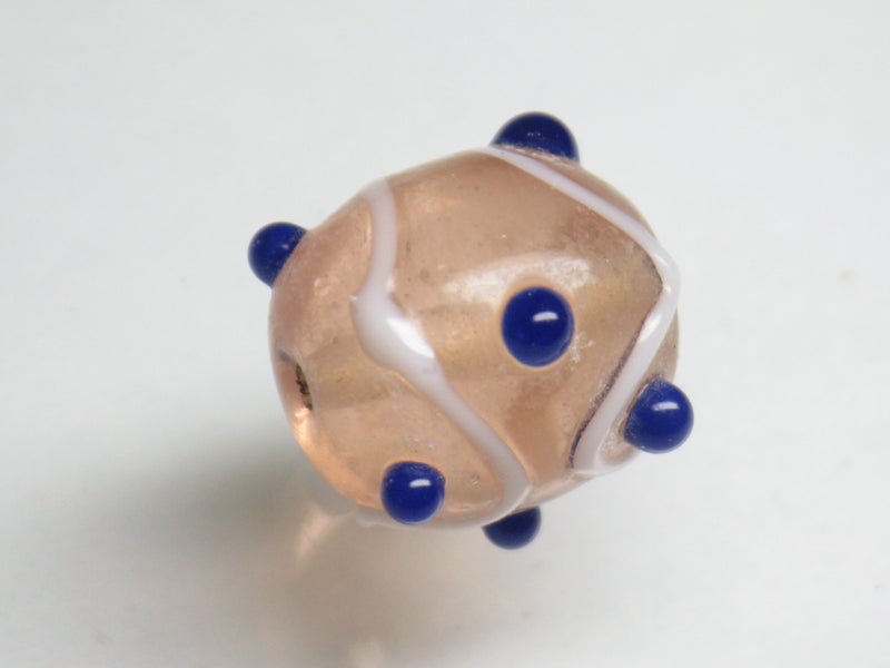 TOKO-BEADS CG709 Indian bead 13mm CG709 インドビーズ 13mm Asian bead & African bead  Handmade,Lampeork,bead,asia,india,ethnic,parts,accessory,beads とんぼ玉,ビーズ,トンボ玉,アジア,インド,エスニック,手作り,パーツ,アクセサリー