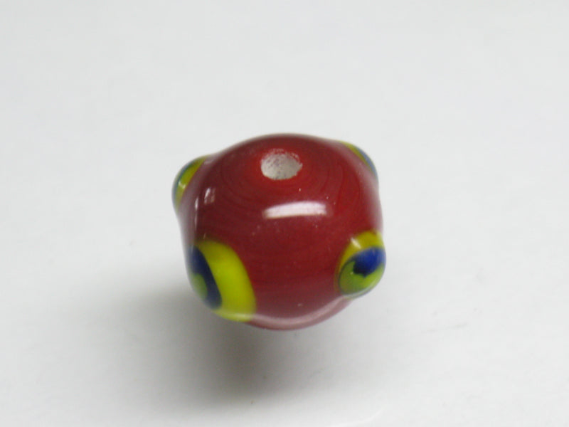 TOKO-BEADS CG715 Indian bead 12mm CG715 インドビーズ 12mm Asian bead & African bead  Handmade,Lampeork,bead,asia,india,ethnic,parts,accessory,beads とんぼ玉,ビーズ,トンボ玉,アジア,インド,エスニック,手作り,パーツ,アクセサリー