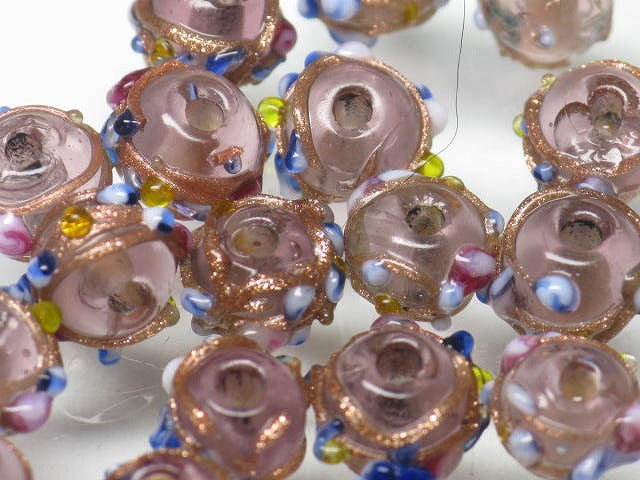 TOKO-BEADS CG721P Indian bead(30pcs) 7mm CG721P インドビーズ（30個パック） 7mm Asian bead & African bead  Handmade,Lampeork,bead,asia,india,ethnic,parts,accessory,beads とんぼ玉,ビーズ,トンボ玉,アジア,インド,エスニック,手作り,パーツ,アクセサリー