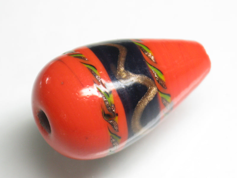 TOKO-BEADS CG730 Indian bead 15.5mm CG730 インドビーズ 15.5mm Asian bead & African bead  Handmade,Lampeork,bead,asia,india,ethnic,parts,accessory,beads とんぼ玉,ビーズ,トンボ玉,アジア,インド,エスニック,手作り,パーツ,アクセサリー