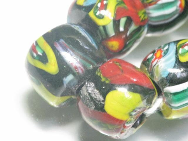 TOKO-BEADS CG732N Indian bead(30pcs) 16mm CG732N インドビーズ（30個パック） 16mm Asian bead & African bead  Handmade,Lampeork,bead,asia,india,ethnic,parts,accessory,beads とんぼ玉,ビーズ,トンボ玉,アジア,インド,エスニック,手作り,パーツ,アクセサリー