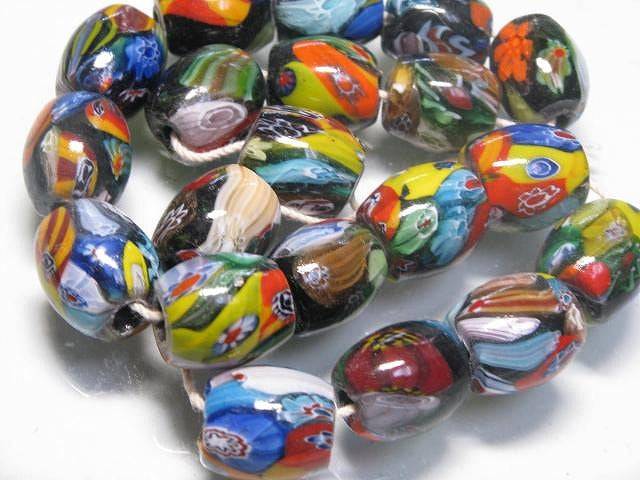 TOKO-BEADS CG733N Indian bead(20pcs) 17mm CG733N インドビーズ（20個パック） 17mm Asian bead & African bead  Handmade,Lampeork,bead,asia,india,ethnic,parts,accessory,beads とんぼ玉,ビーズ,トンボ玉,アジア,インド,エスニック,手作り,パーツ,アクセサリー