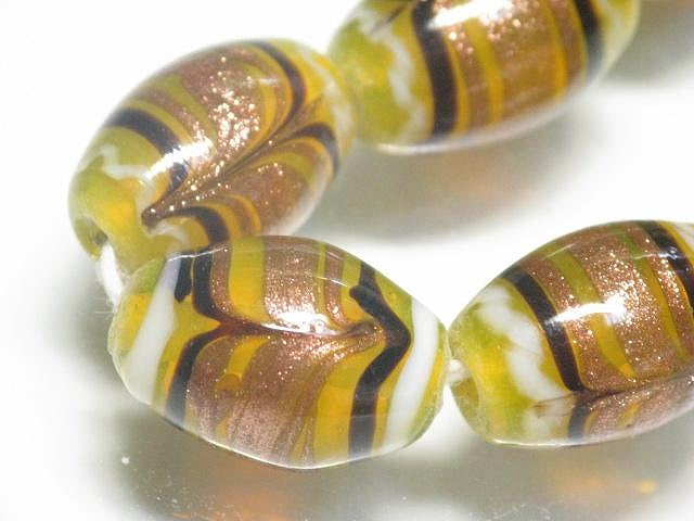TOKO-BEADS CG735N Indian bead(22pcs) 12mm CG735N インドビーズ（22個パック） 12mm Asian bead & African bead  Handmade,Lampeork,bead,asia,india,ethnic,parts,accessory,beads とんぼ玉,ビーズ,トンボ玉,アジア,インド,エスニック,手作り,パーツ,アクセサリー