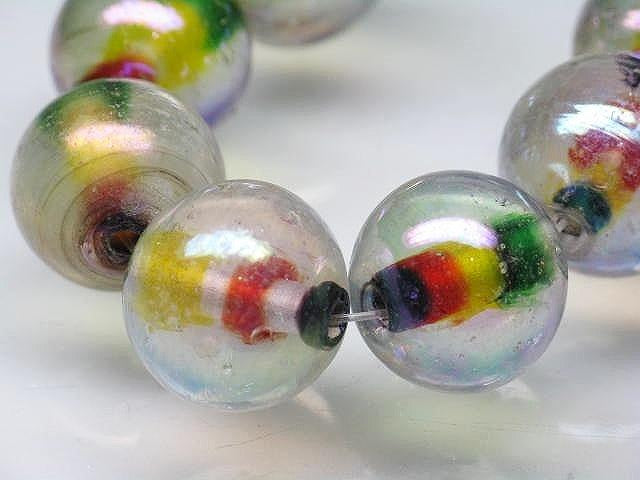 TOKO-BEADS CG756N Indian bead(28pcs) 16mm CG756N インドビーズ（28個パック） 16mm Asian bead & African bead  Handmade,Lampeork,bead,asia,india,ethnic,parts,accessory,beads とんぼ玉,ビーズ,トンボ玉,アジア,インド,エスニック,手作り,パーツ,アクセサリー