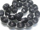 TOKO-BEADS CG767N Glass bead (25pcs/strand) 11mm CG767N ナツメ型ビーズ（25個/連） 11mm Asian bead & African bead  Handmade,Lampeork,bead,asia,india,ethnic,parts,accessory,beads とんぼ玉,ビーズ,トンボ玉,アジア,インド,エスニック,手作り,パーツ,アクセサリー