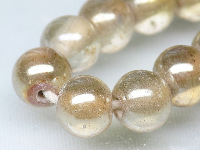 TOKO-BEADS CG875N Glass bead (42pcs) 9.5mm CG875N ガラスビーズ（42個パック） 9.5mm Asian bead & African bead  Handmade,Lampeork,bead,asia,india,ethnic,parts,accessory,beads とんぼ玉,ビーズ,トンボ玉,アジア,インド,エスニック,手作り,パーツ,アクセサリー